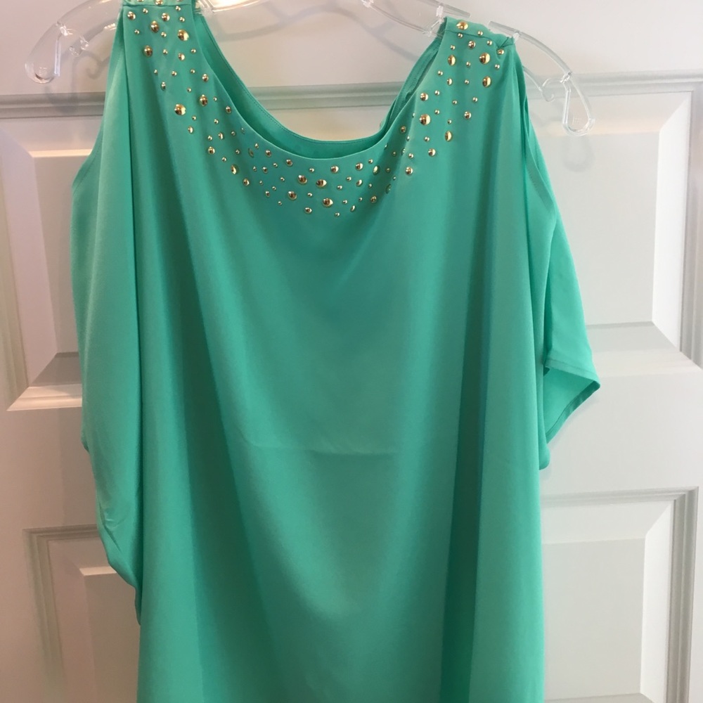 Lilly Pulitzer mint green top